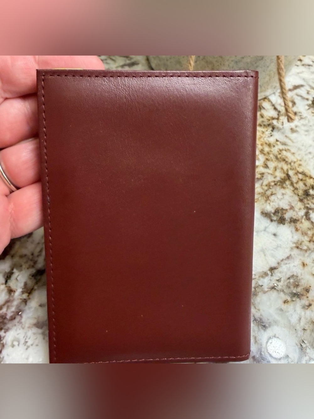 Cartier Vintage And Elegant Leather  Card Holder/ Multi-Use Leather Case - Picture 9 of 12
